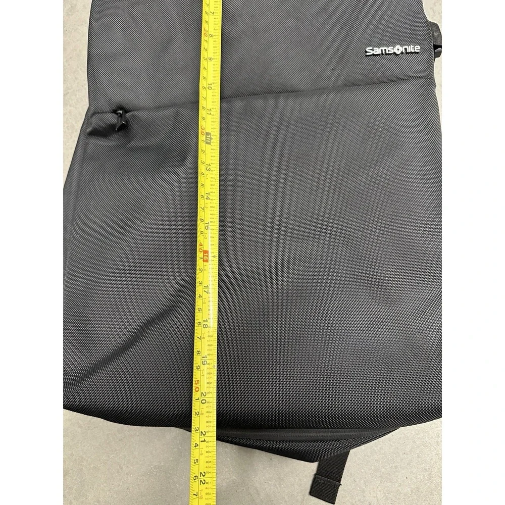 Samsonite Sintra 15.6 Laptop Travel Backpack Black Carry On Clamshell Bag